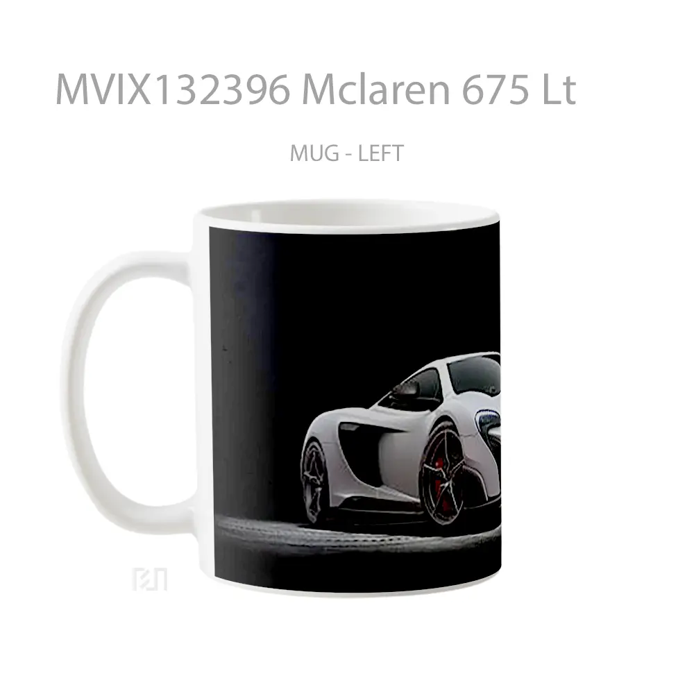 Mug Mclaren 675 Lt Gelas Keramik Unik - All-side / Desain