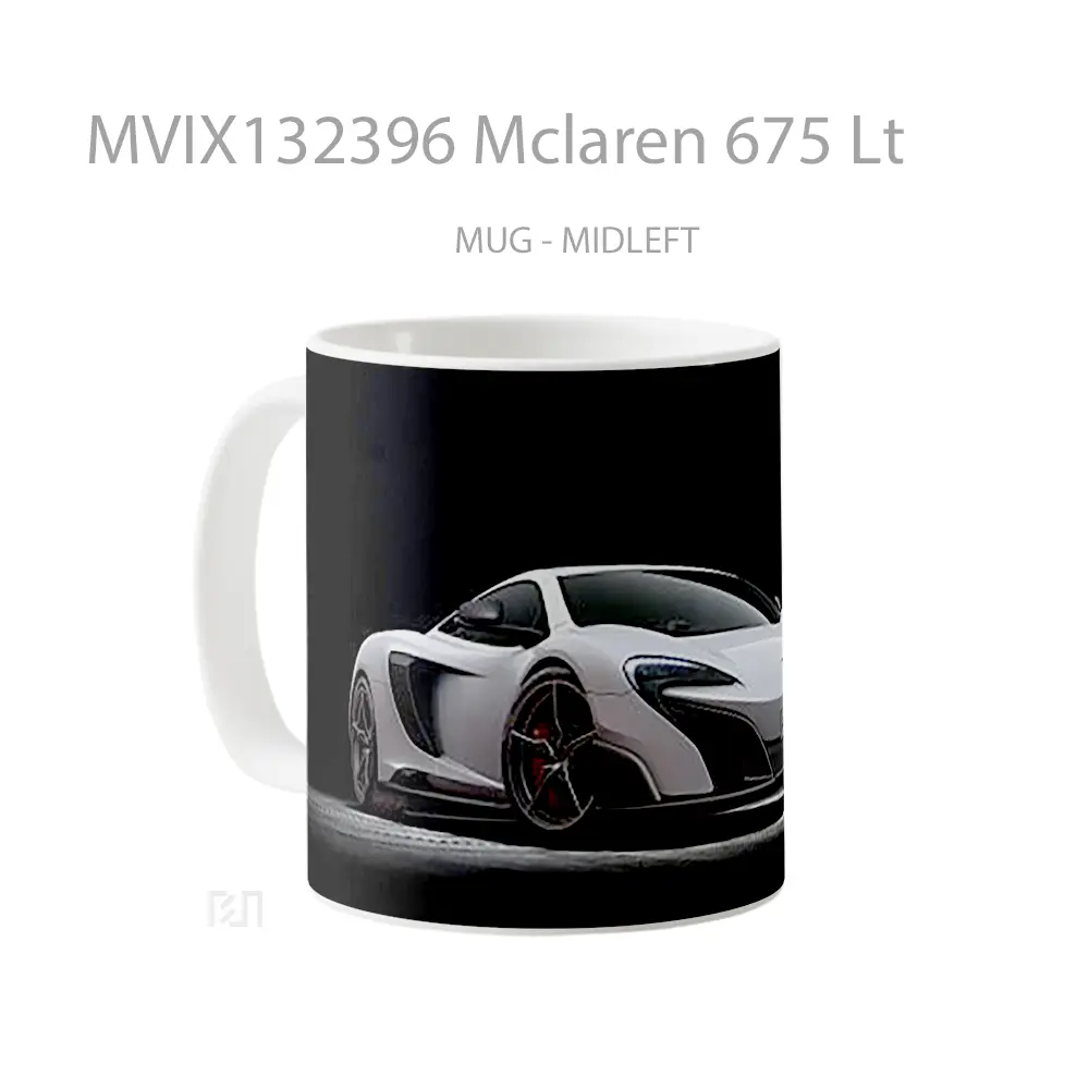 Mug Mclaren 675 Lt Gelas Keramik Unik - All-side / Desain