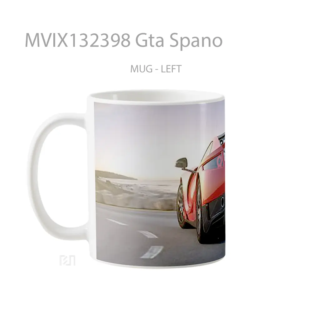 Mug Gta Spano Gelas Keramik Unik - All-side / Desain