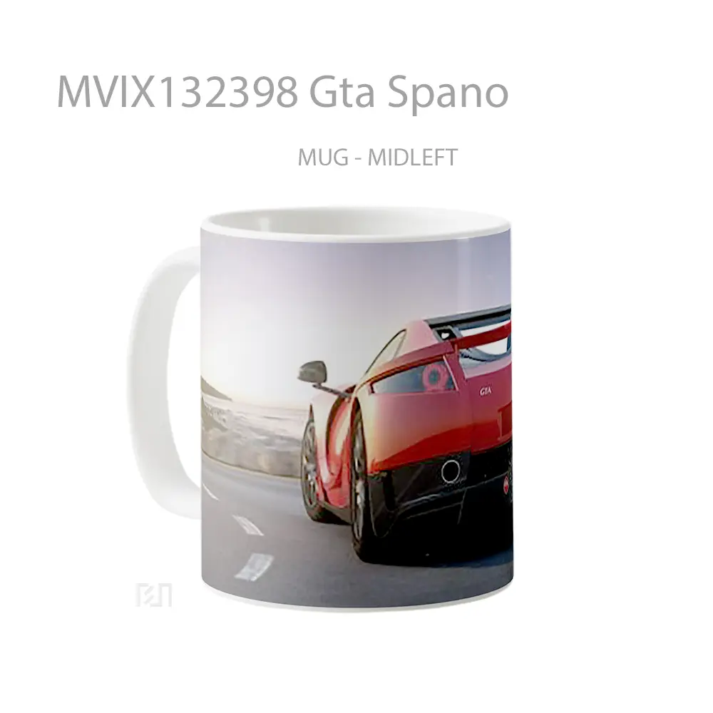 Mug Gta Spano Gelas Keramik Unik - All-side / Desain