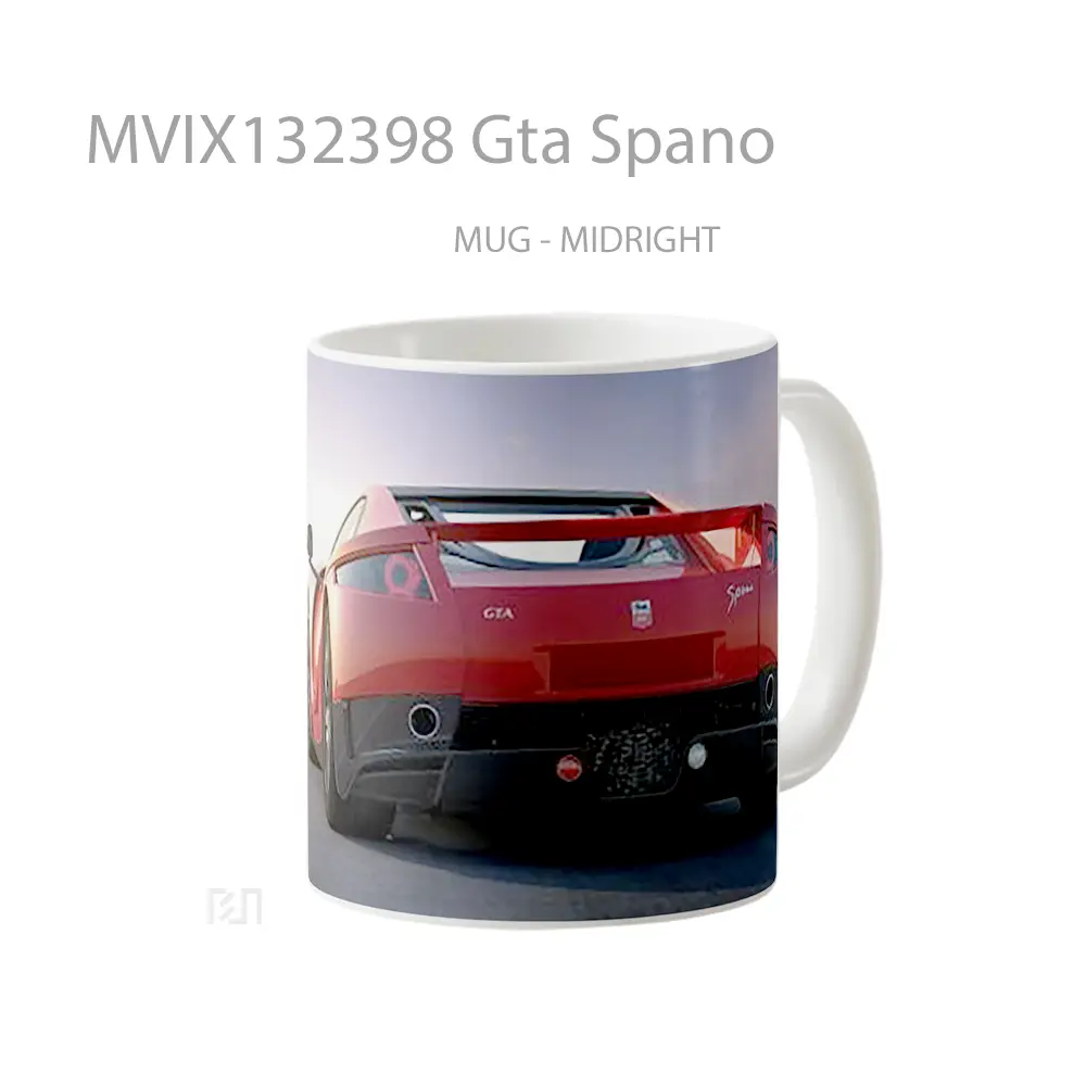 Mug Gta Spano Gelas Keramik Unik - All-side / Desain