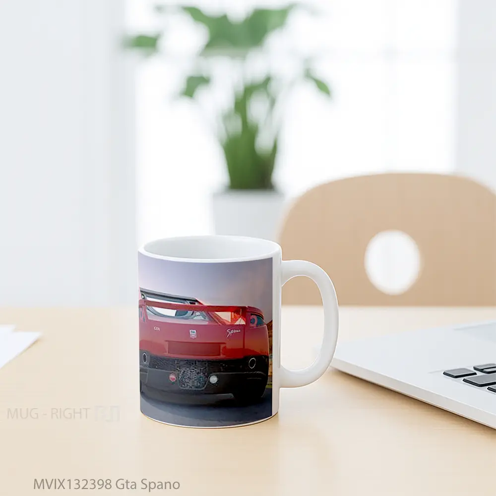 Mug Gta Spano Gelas Keramik Unik - All-side / Desain
