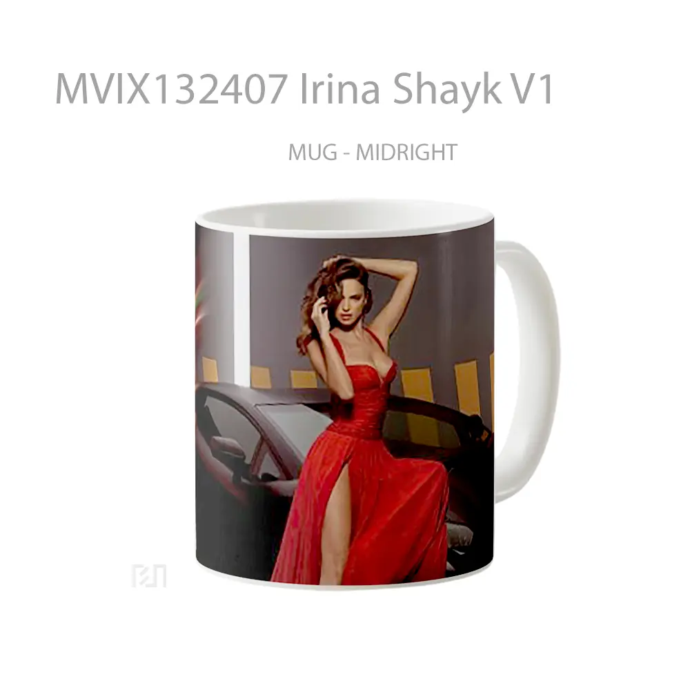 Mug Irina Shayk V1 Gelas Keramik Unik - All-side / Desain
