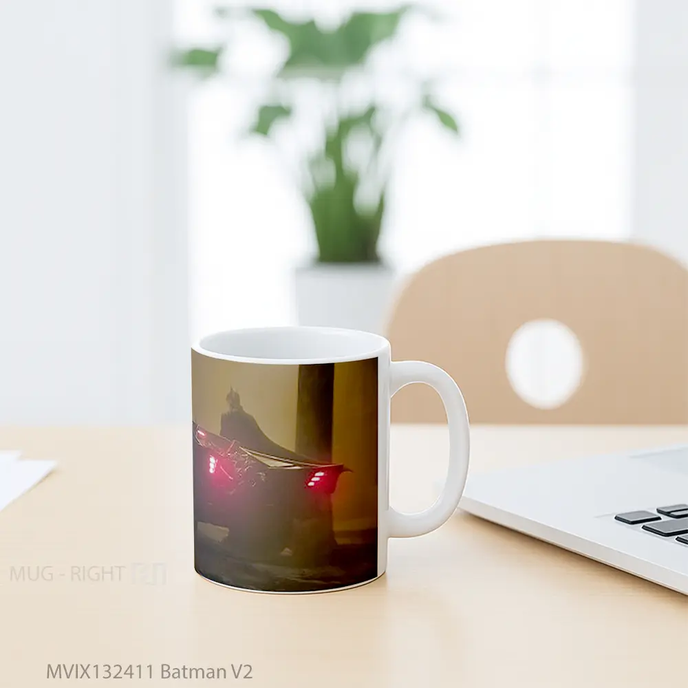 Mug Batman V2 Gelas Superhero - All-side / Desain
