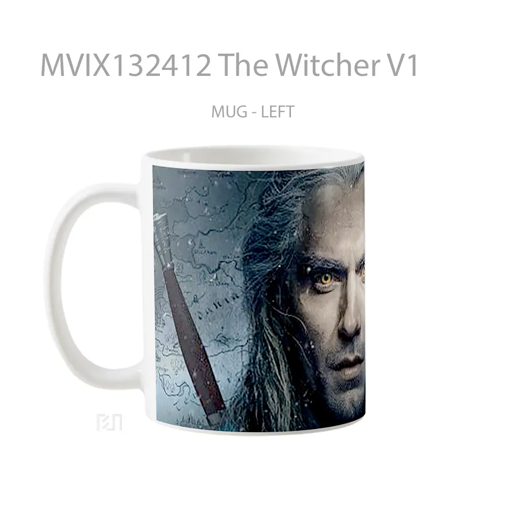 Mug The Witcher V1 Gelas Keramik Unik - All-side / Desain