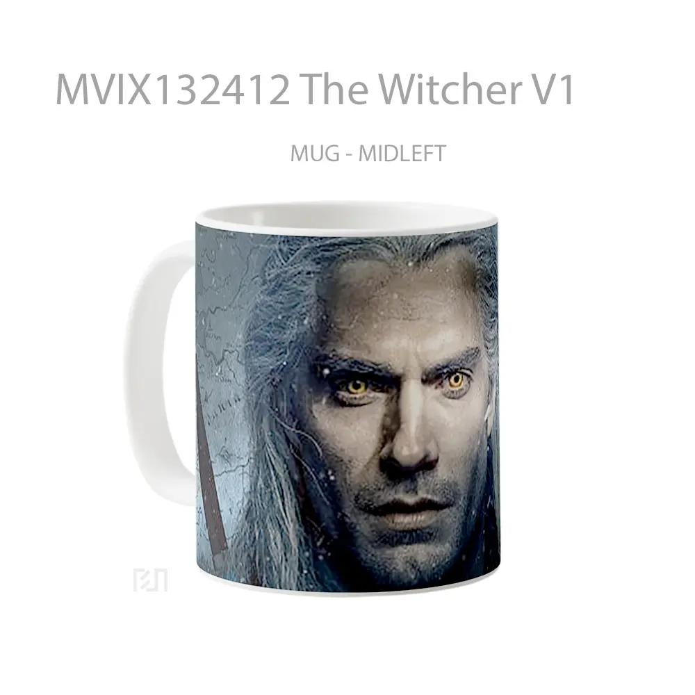 Mug The Witcher V1 Gelas Keramik Unik - All-side / Desain