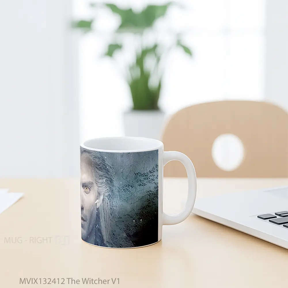 Mug The Witcher V1 Gelas Keramik Unik - All-side / Desain