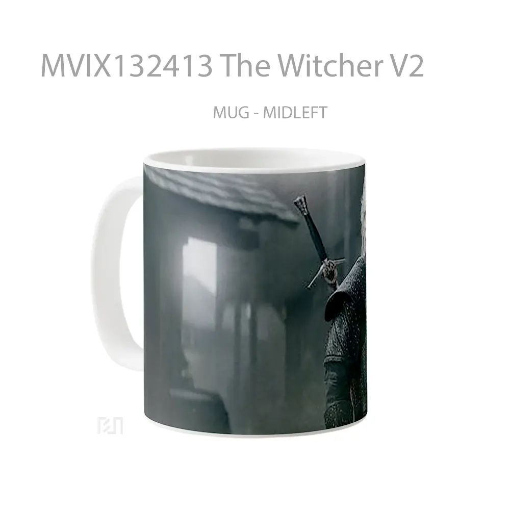 Mug The Witcher V2 Gelas Keramik Unik - All-side / Desain