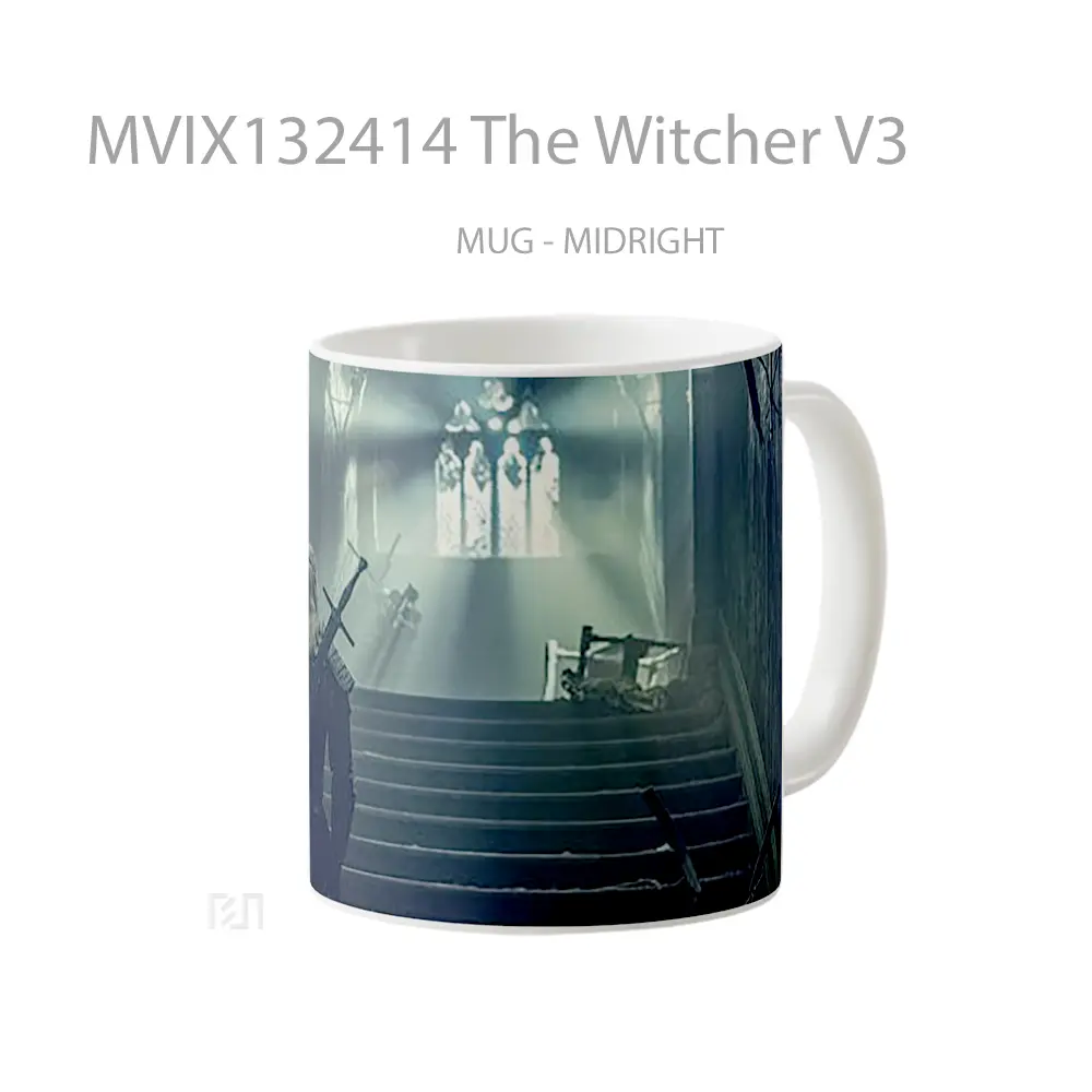 Mug The Witcher V3 Gelas Keramik Unik - All-side / Desain