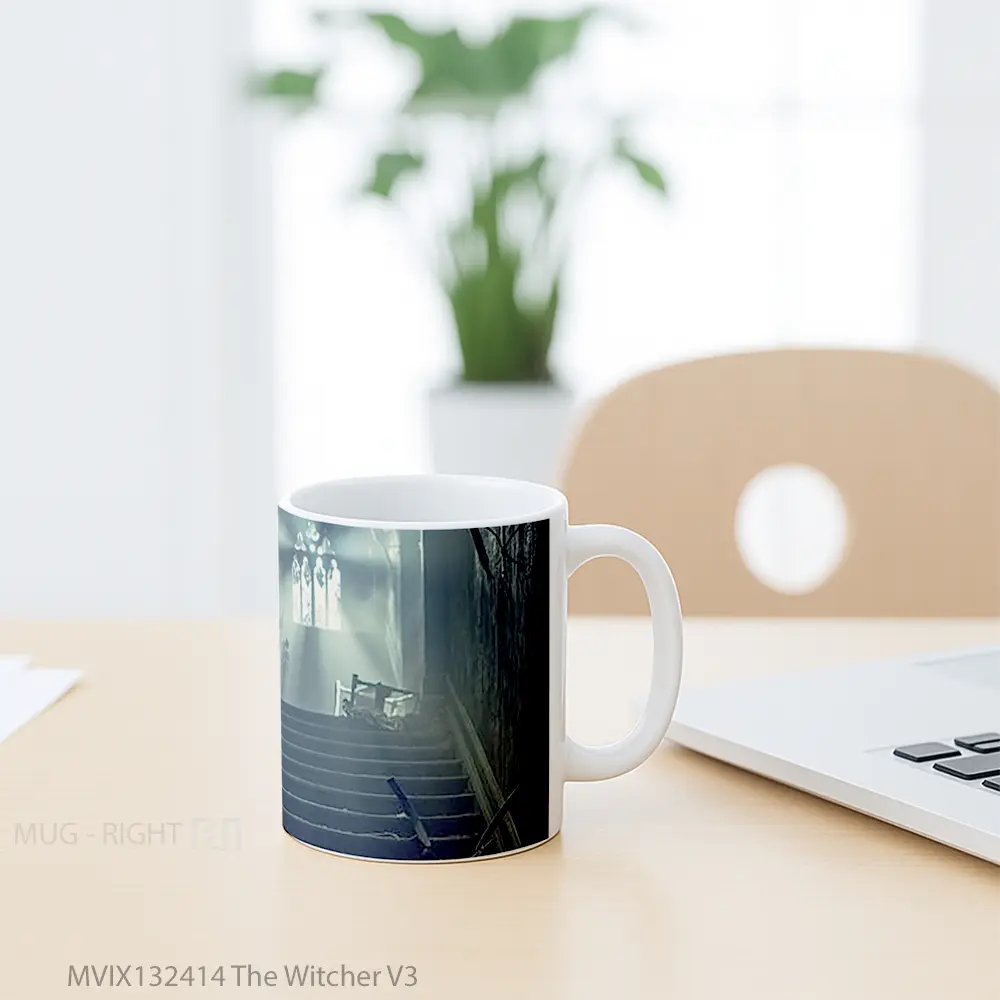 Mug The Witcher V3 Gelas Keramik Unik - All-side / Desain