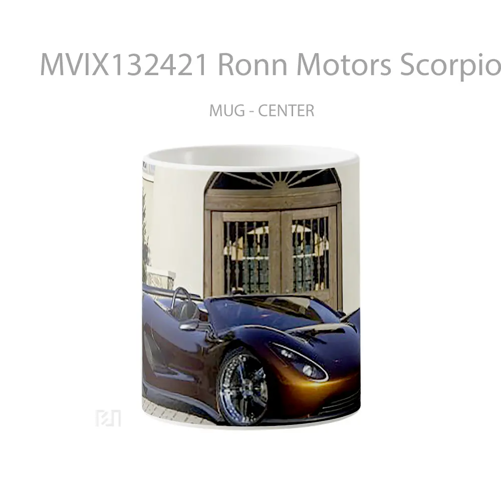 Mug Ronn Motors Scorpion Gelas Keramik Unik