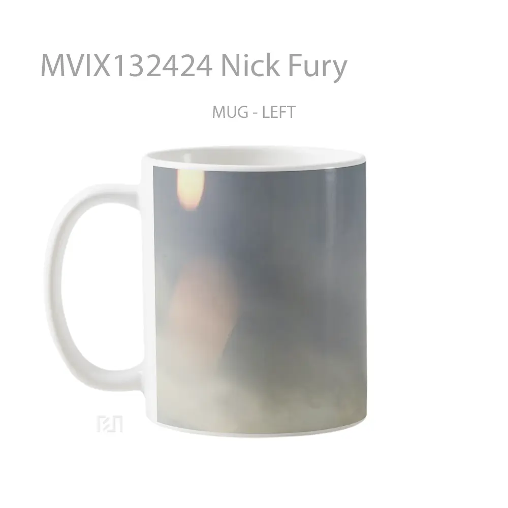 Mug Nick Fury Gelas Keramik Unik - All-side / Desain