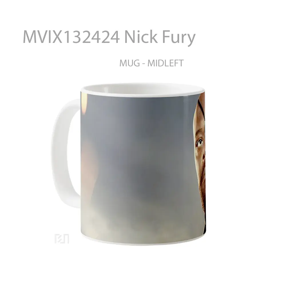 Mug Nick Fury Gelas Keramik Unik - All-side / Desain