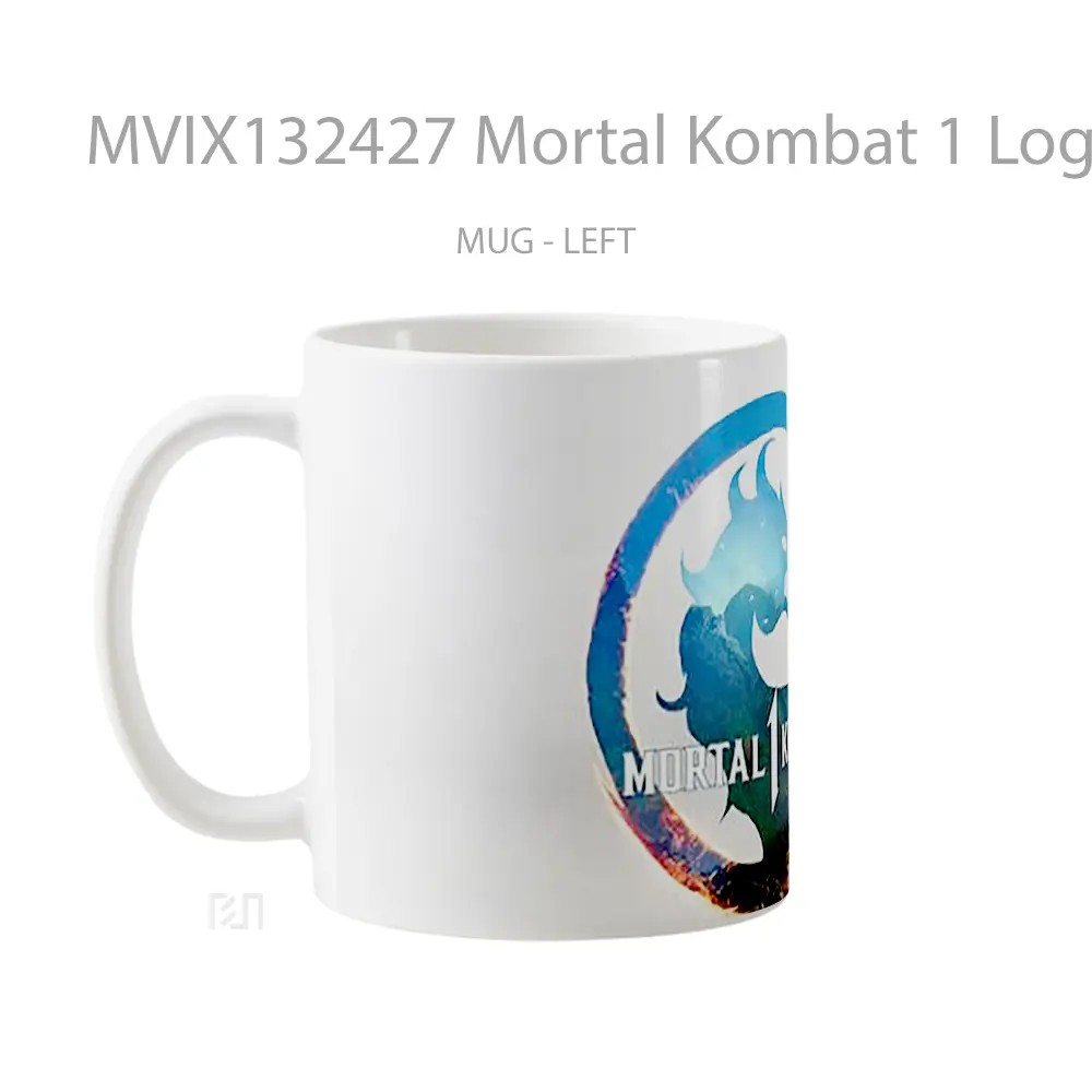 Mug Mortal Kombat 1 Logo Videogame Gelas Keramik Unik - All-side / Desain