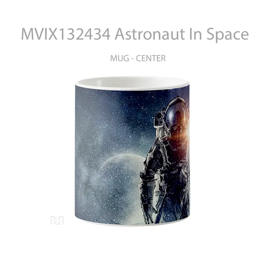 Mug Astronaut In Space Gelas Astronomi