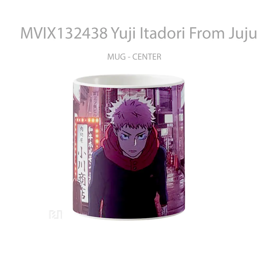 Mug Yuji Itadori From Jujutsu Kaisen V1 Gelas Keramik Unik