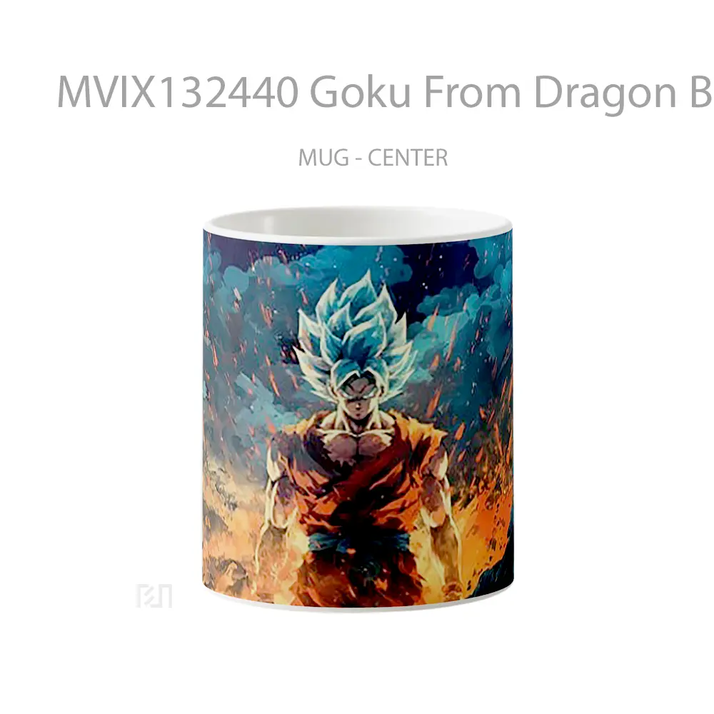 Mug Goku From Dragon Ball V1 Cangkir Anime