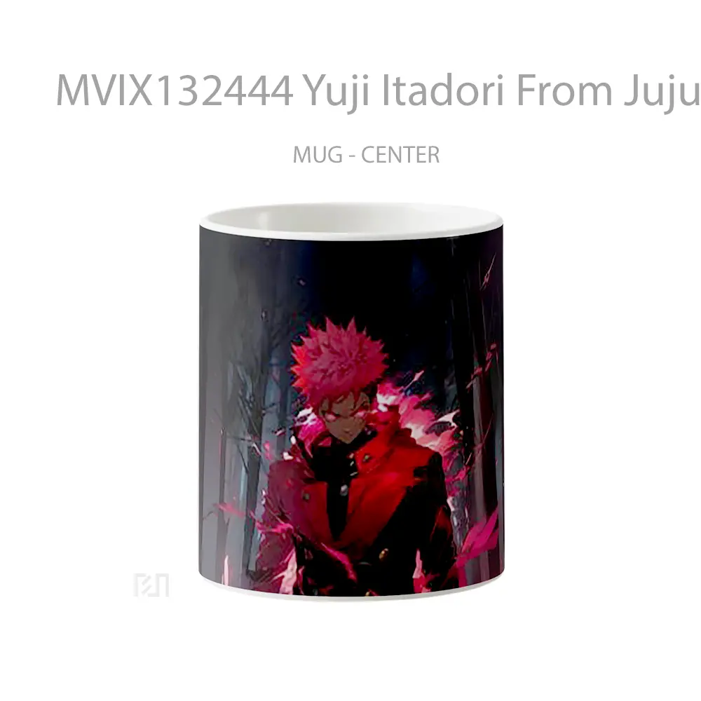 Mug Yuji Itadori From Jujutsu Kaisen V2 Gelas Keramik Unik