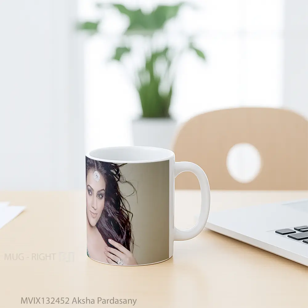 Mug Aksha Pardasany Gelas Keramik Unik - All-side / Desain