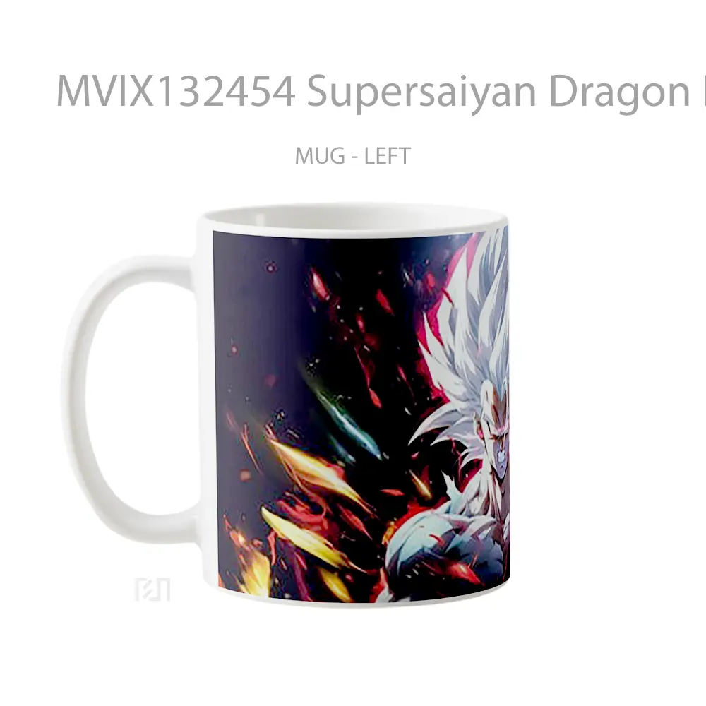 Mug Supersaiyan Dragon Ball Cangkir Anime - All-side / Desain
