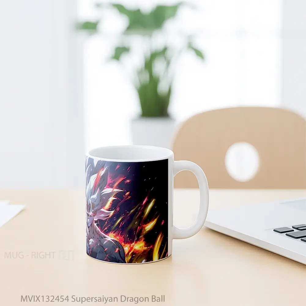 Mug Supersaiyan Dragon Ball Cangkir Anime - All-side / Desain