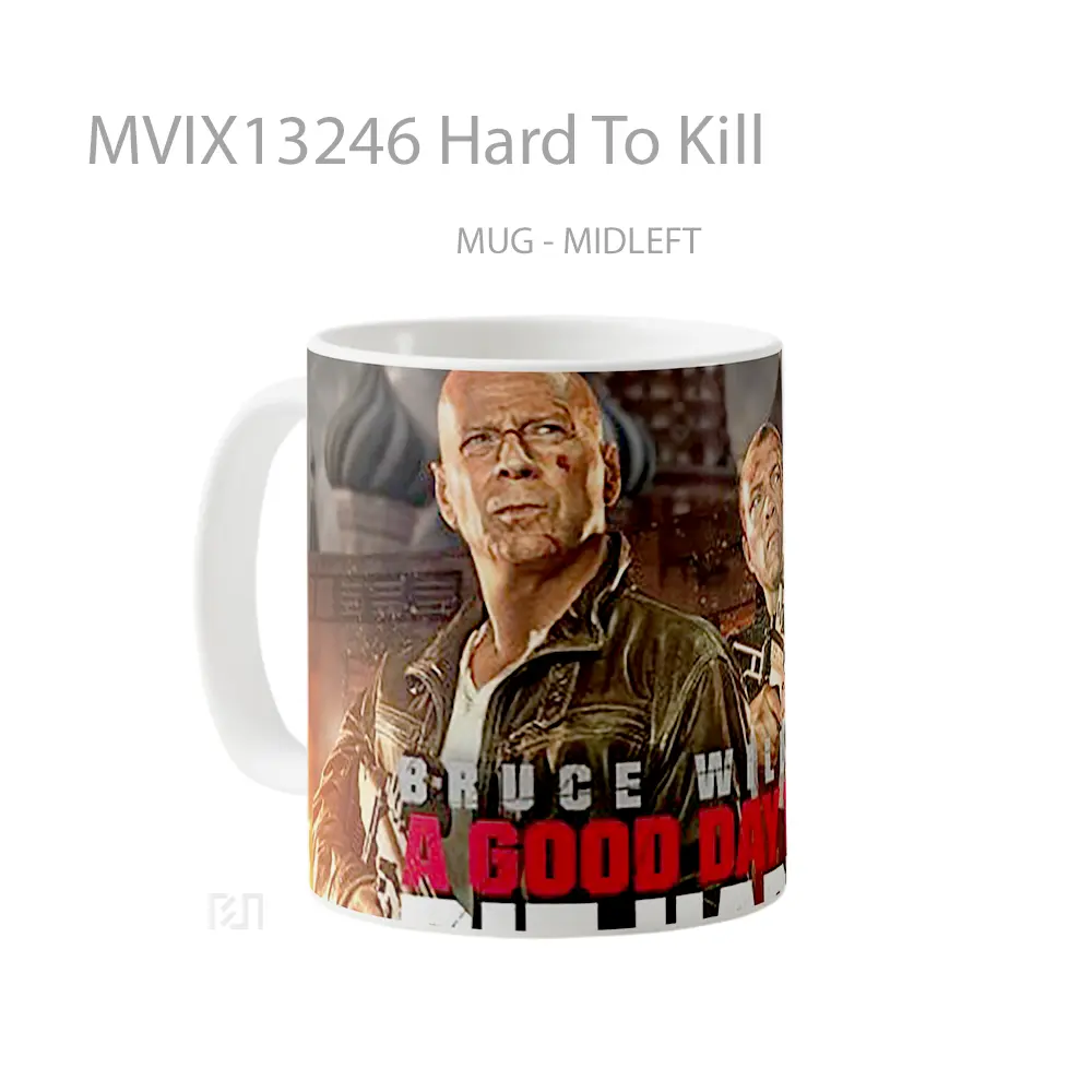 Mug Hard To Kill Gelas Keramik Unik - All-side / Desain