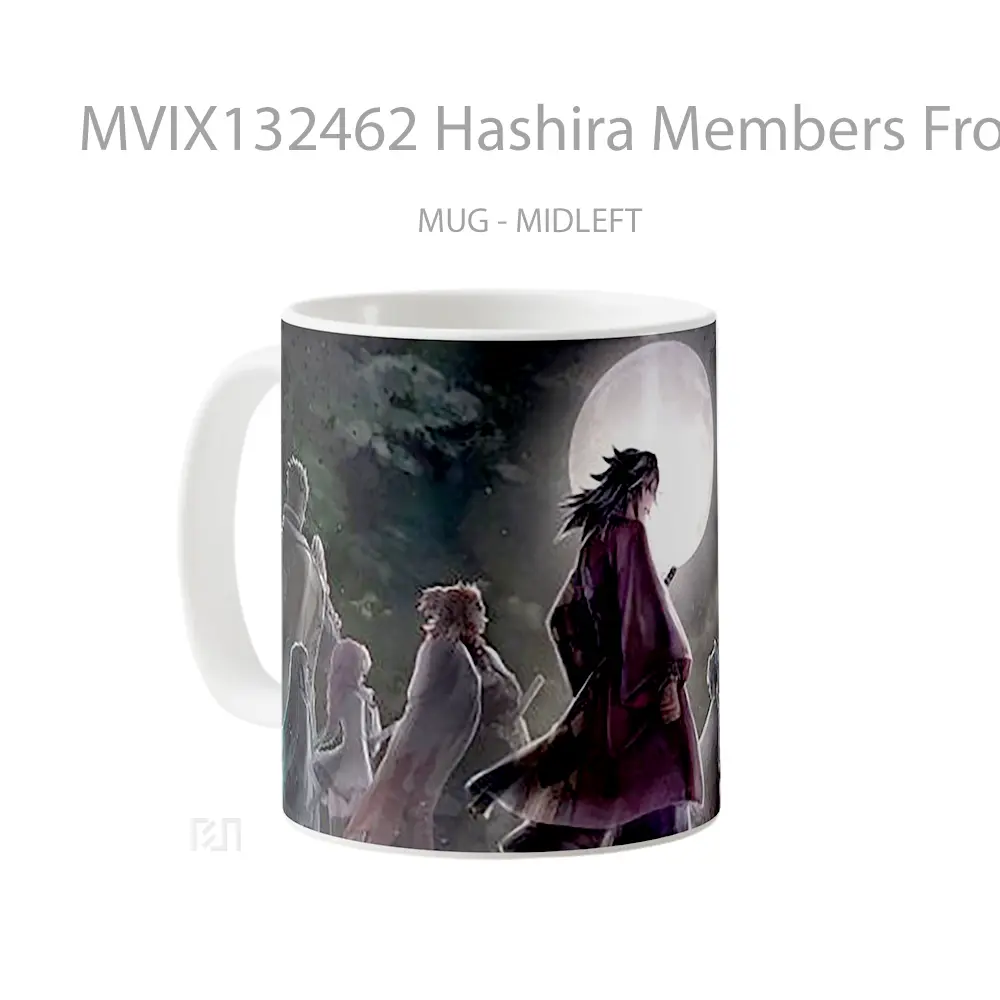 Mug Hashira Members From Demon Slayer Cangkir Anime - All-side / Desain