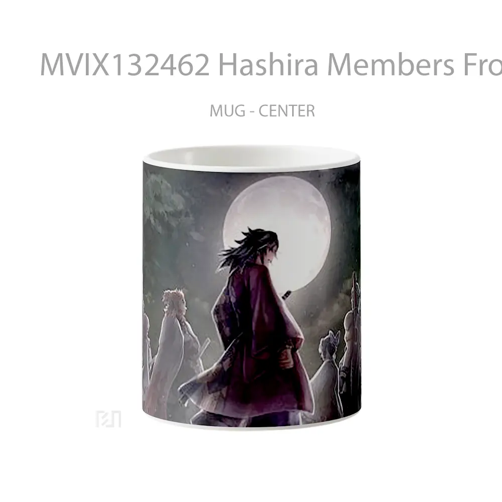 Mug Hashira Members From Demon Slayer Cangkir Anime