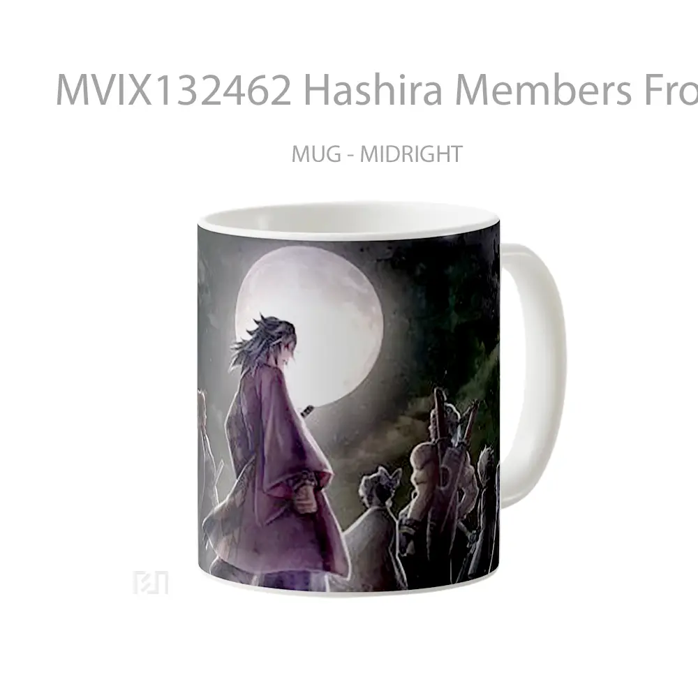 Mug Hashira Members From Demon Slayer Cangkir Anime - All-side / Desain