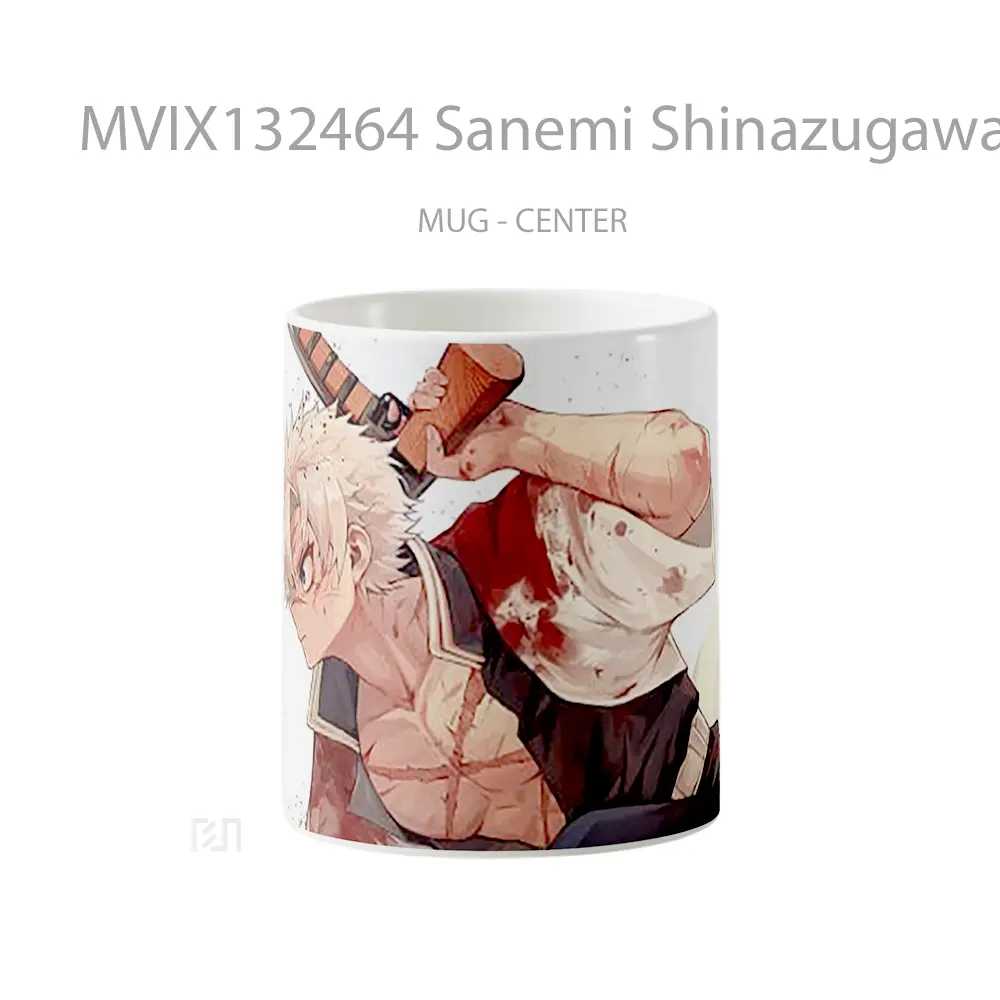 Mug Sanemi Shinazugawa From Demon Slayer V1 Cangkir Anime
