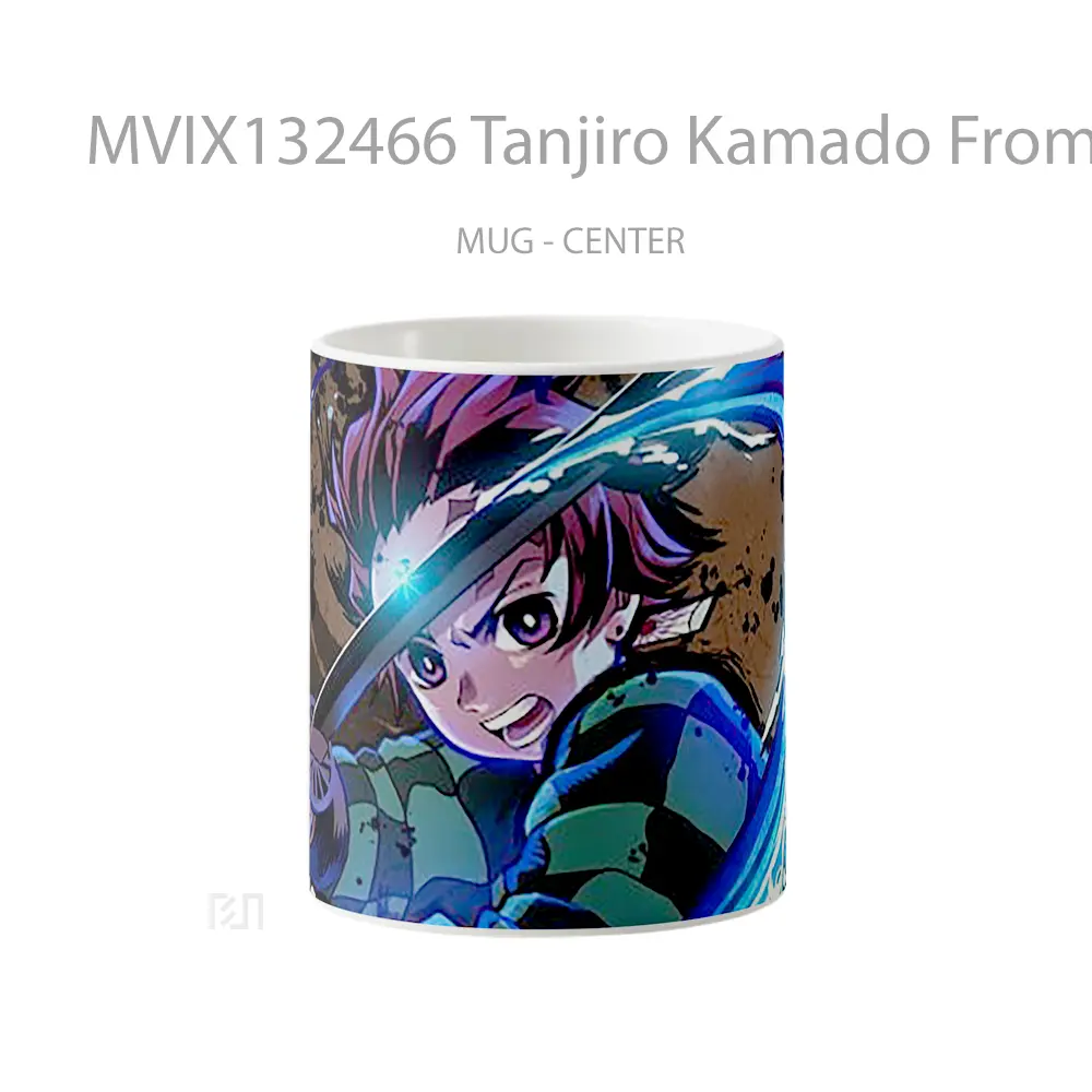 Mug Tanjiro Kamado From Demon Slayer V1 Cangkir Anime