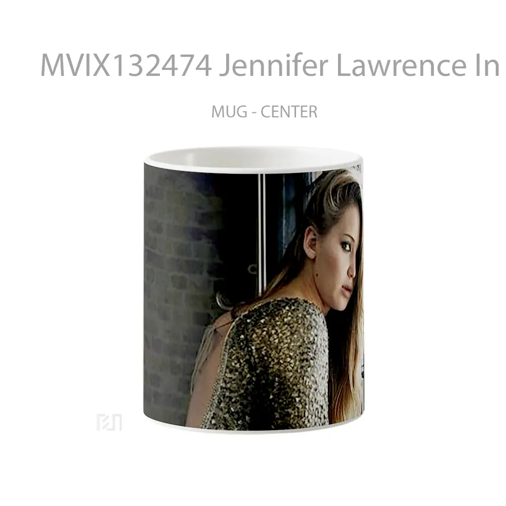 Mug Jennifer Lawrence In A Room Gelas Keramik Unik