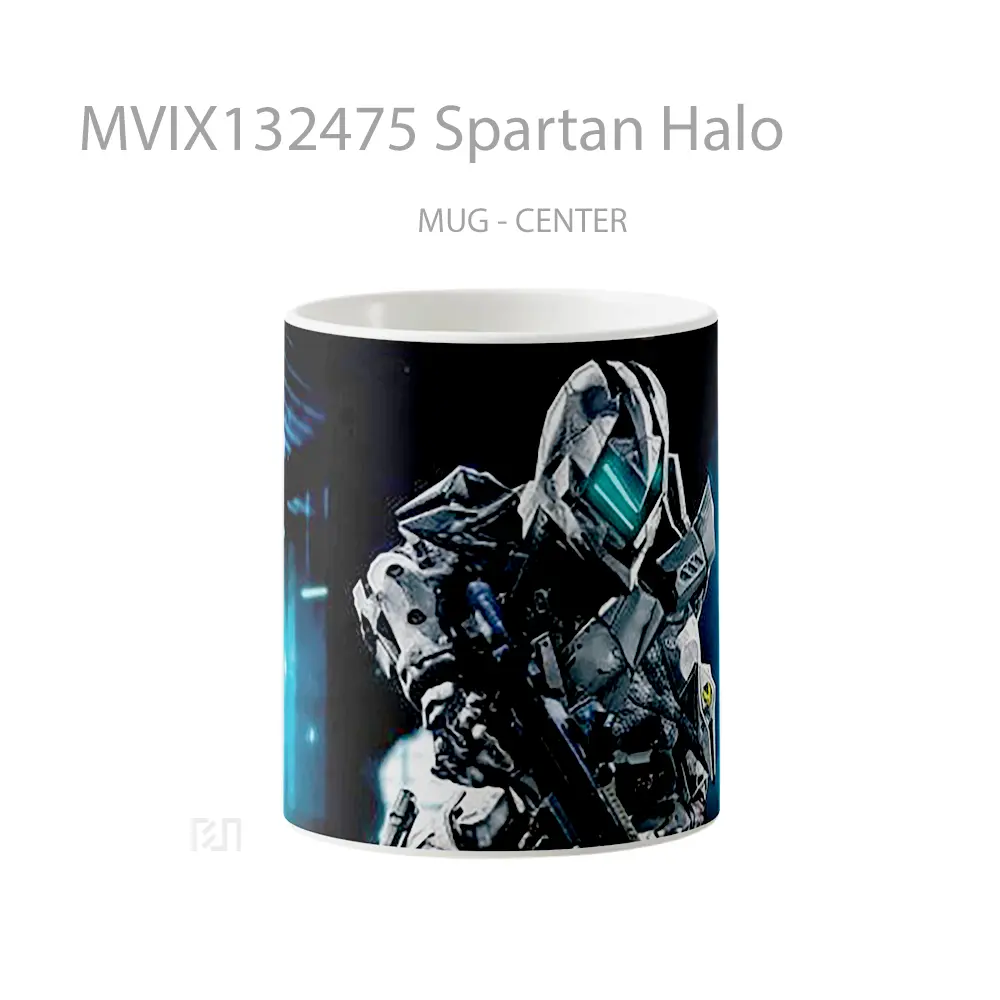 Mug Spartan Halo Cangkir Gamer