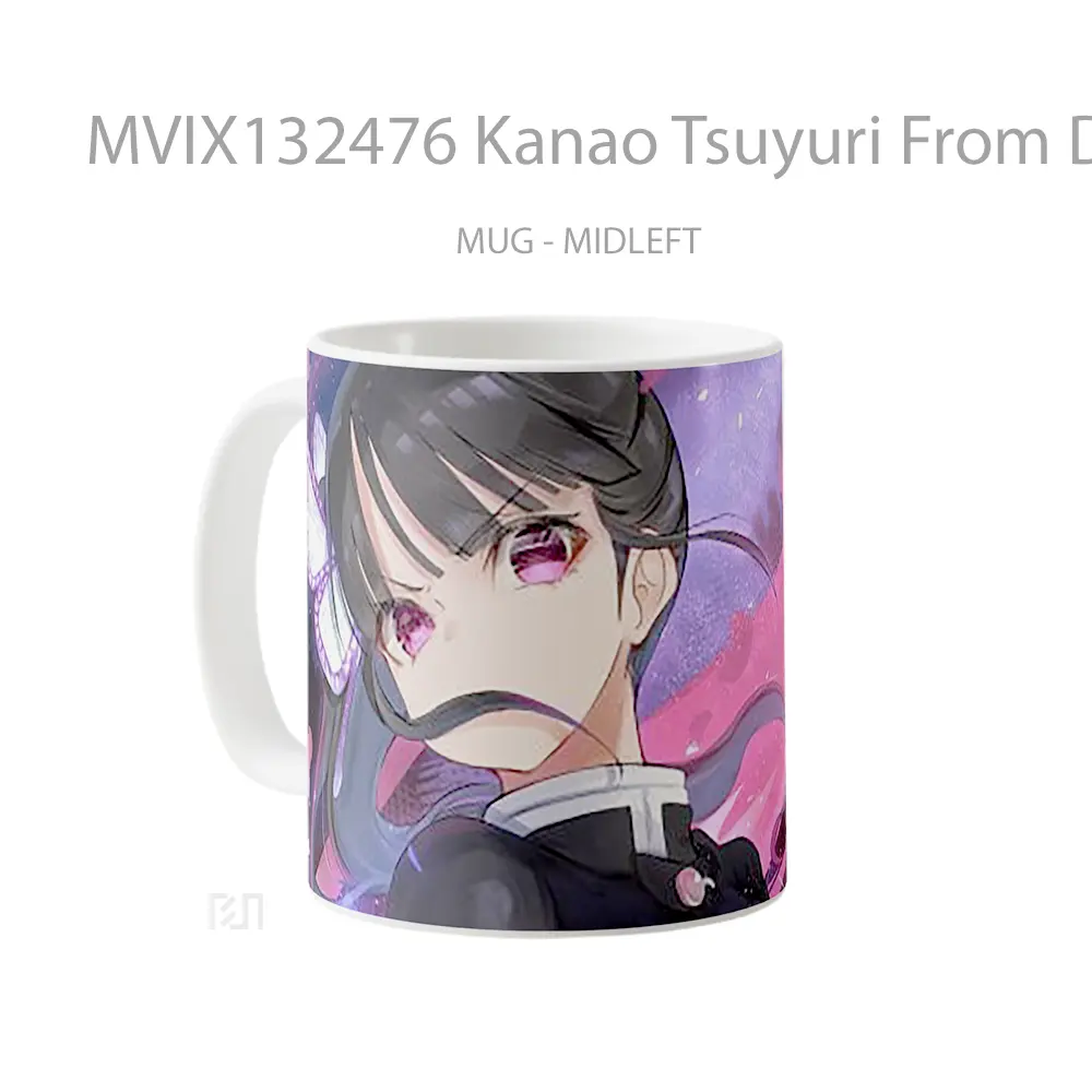 Mug Kanao Tsuyuri From Demon Slayer V2 Cangkir Anime - All-side / Desain