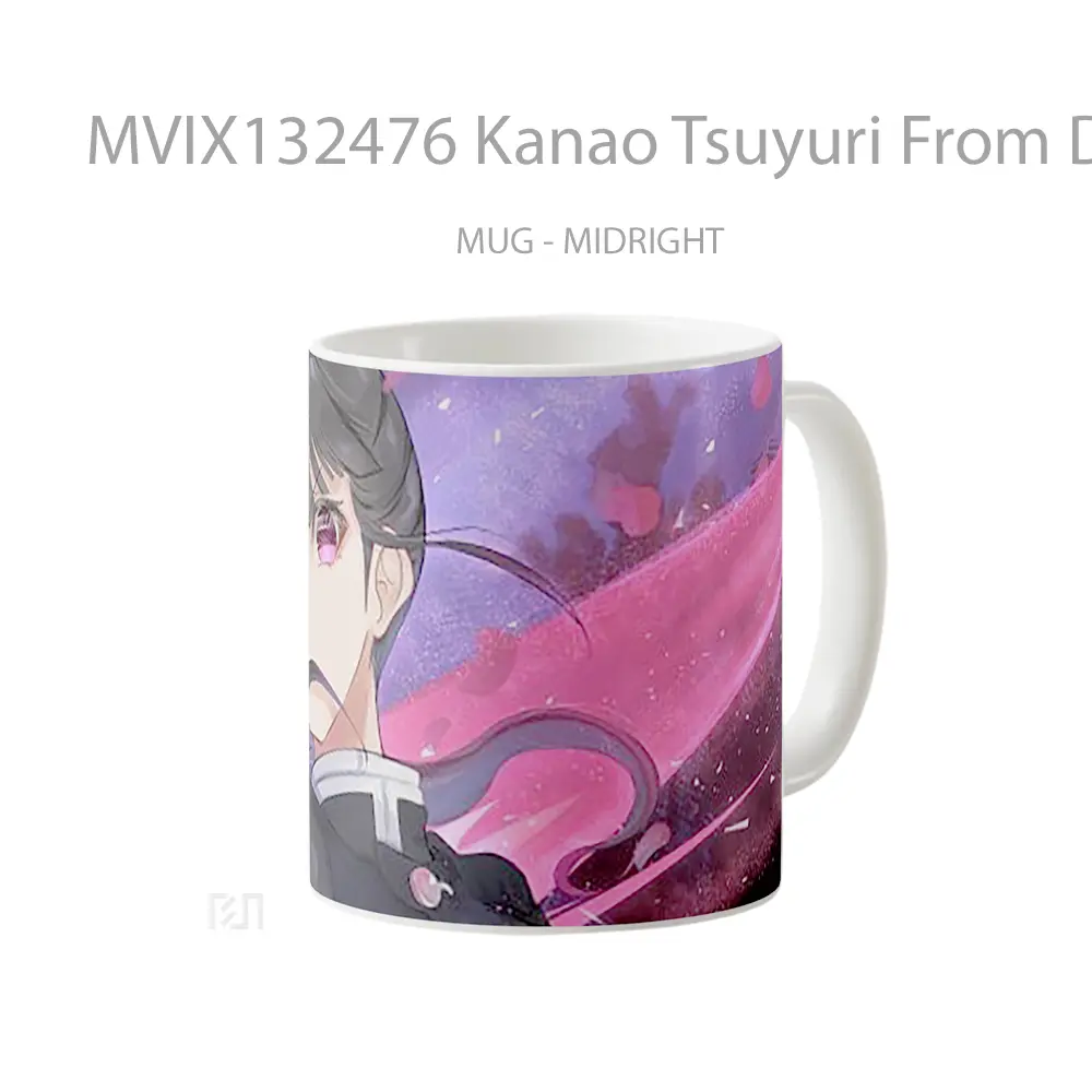 Mug Kanao Tsuyuri From Demon Slayer V2 Cangkir Anime - All-side / Desain