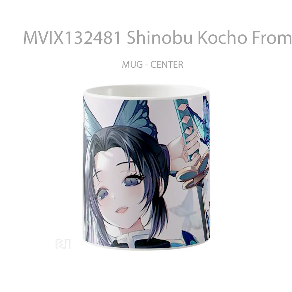 Mug Shinobu Kocho From Demon Slayer V2 Cangkir Anime