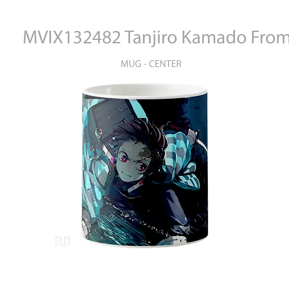 Mug Tanjiro Kamado From Demon Slayer V2 Cangkir Anime