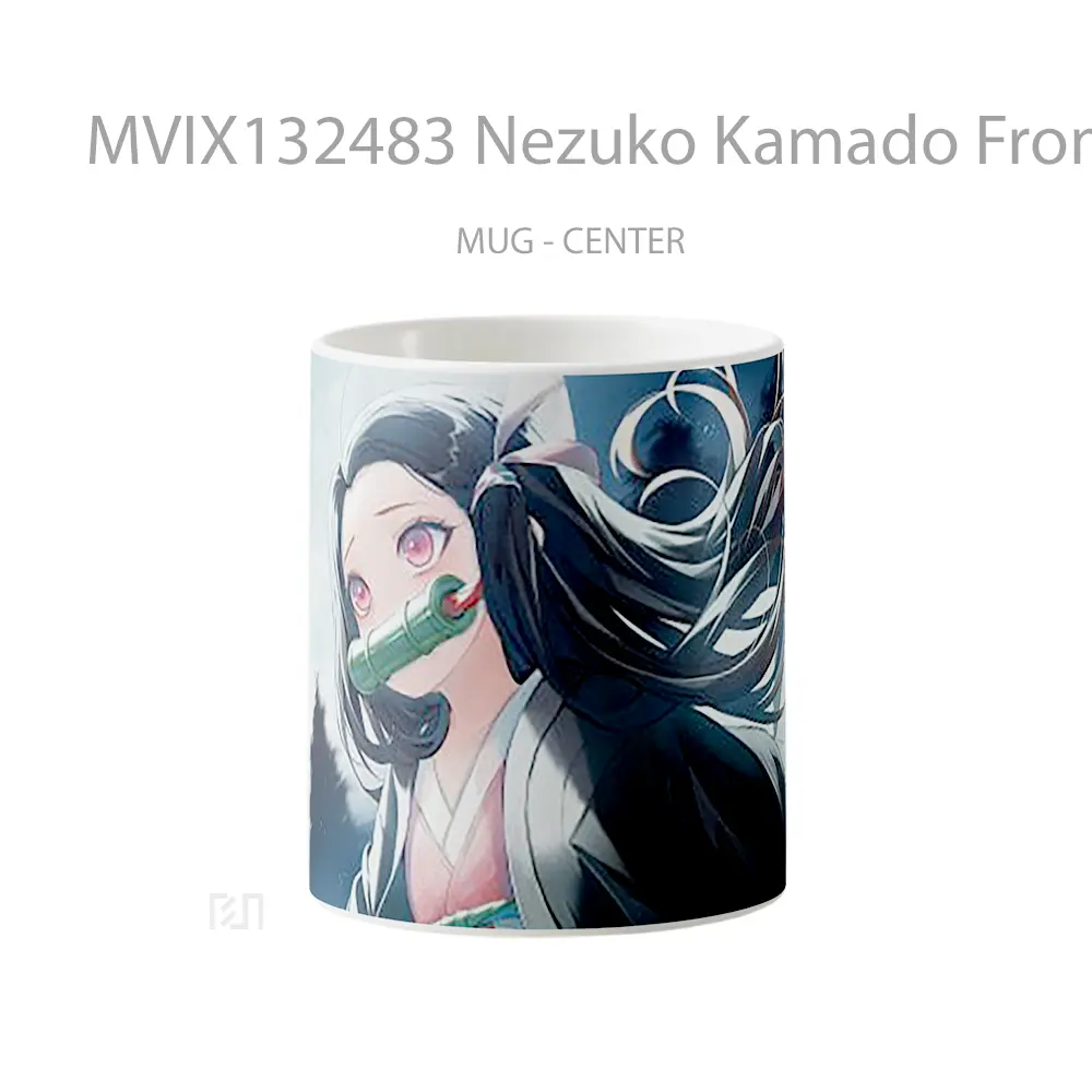 Mug Nezuko Kamado From Demon Slayer Cangkir Anime