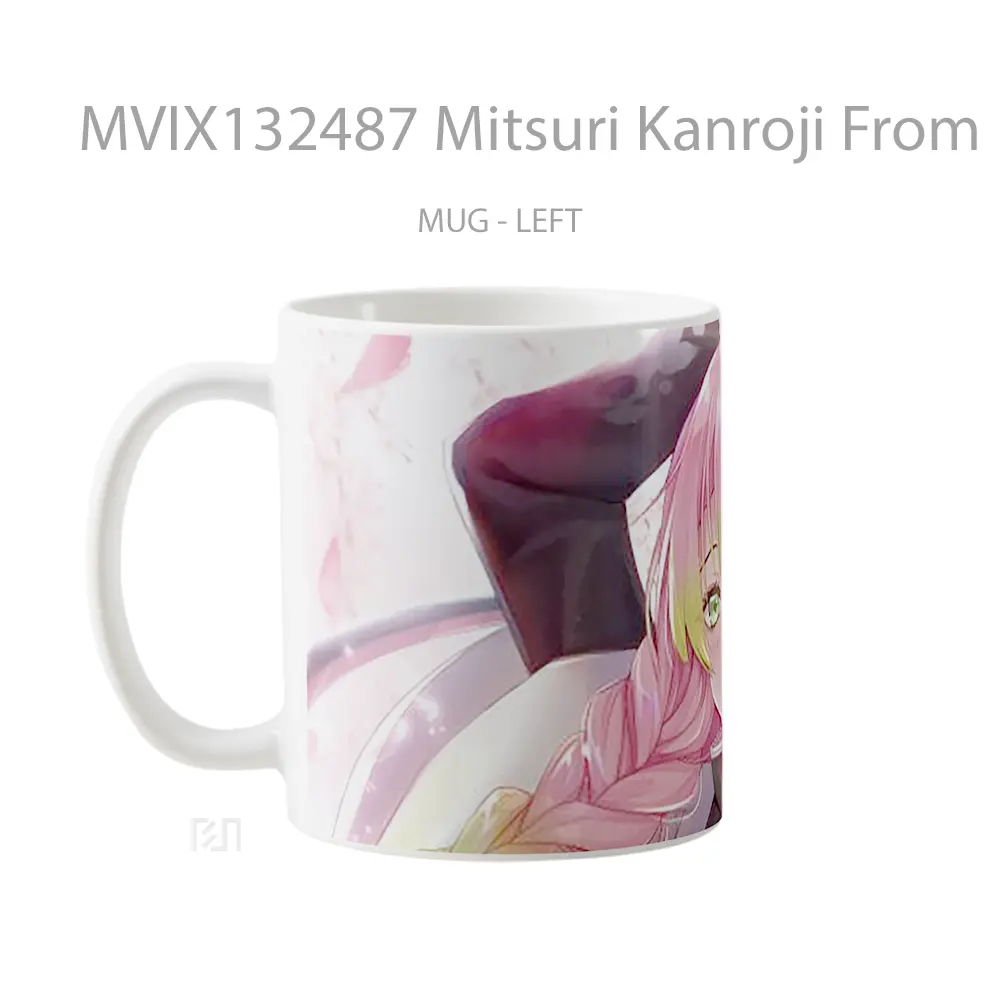 Mug Mitsuri Kanroji From Demon Slayer V3 Cangkir Anime - All-side / Desain