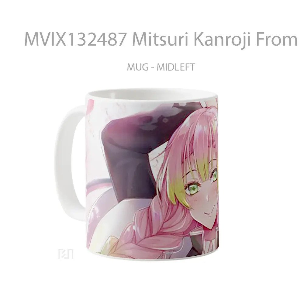 Mug Mitsuri Kanroji From Demon Slayer V3 Cangkir Anime - All-side / Desain