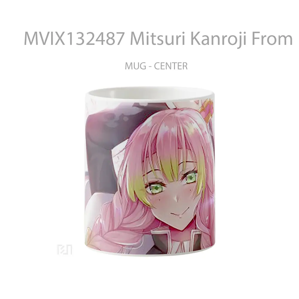Mug Mitsuri Kanroji From Demon Slayer V3 Cangkir Anime