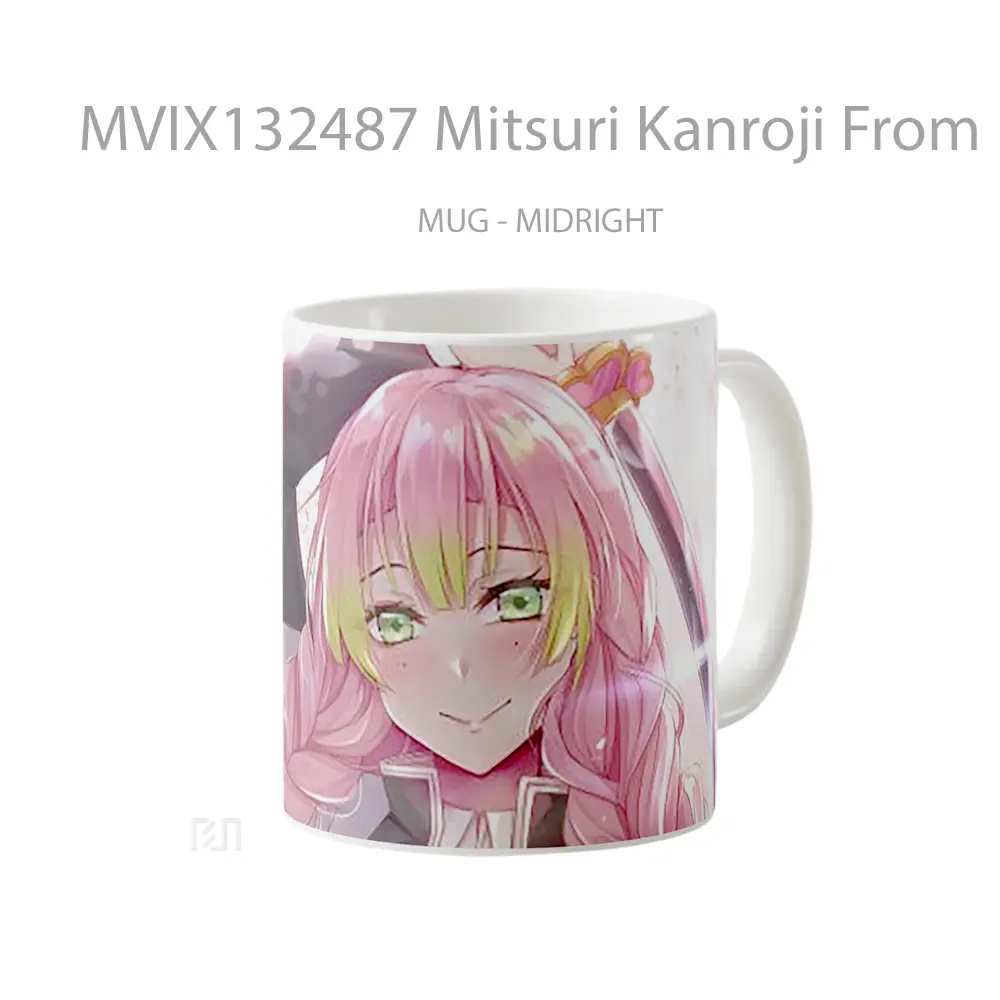 Mug Mitsuri Kanroji From Demon Slayer V3 Cangkir Anime - All-side / Desain