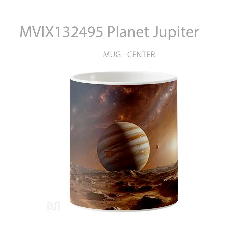 Mug Planet Jupiter Gelas Astronomi