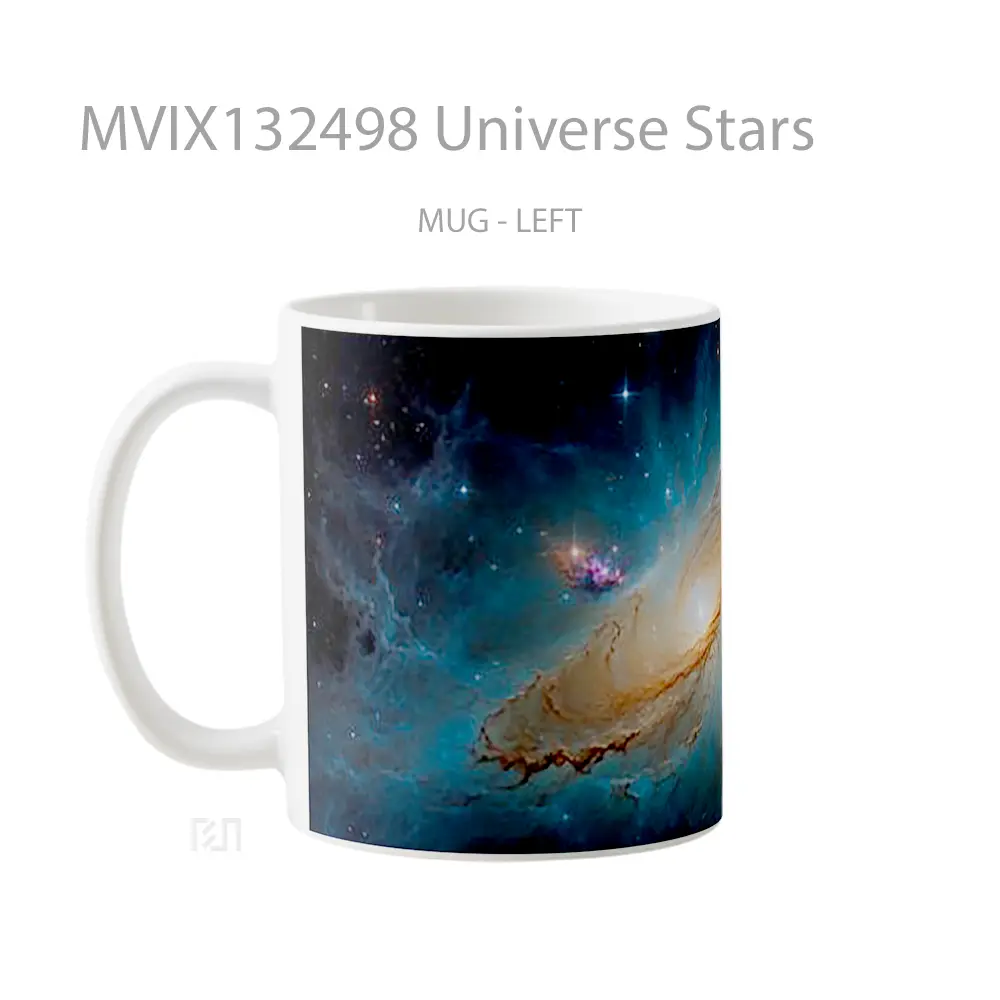 Mug Universe Stars Gelas Astronomi - All-side / Desain