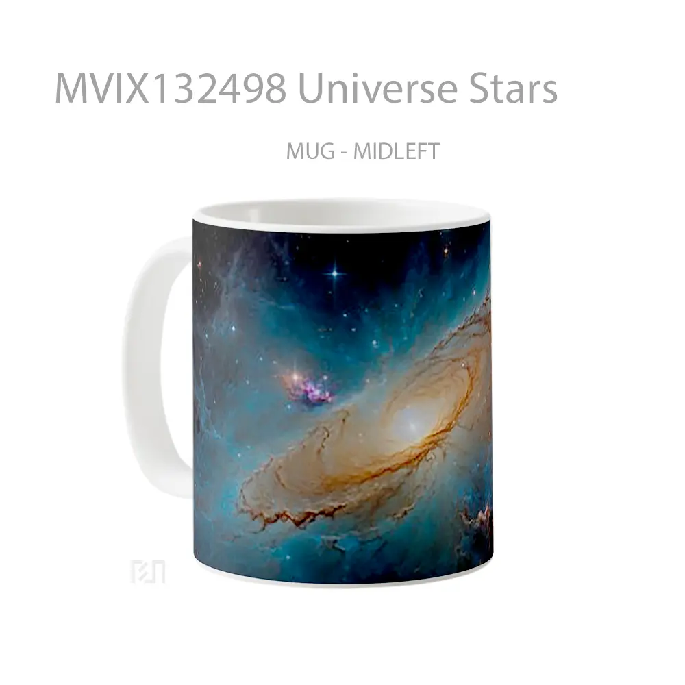 Mug Universe Stars Gelas Astronomi - All-side / Desain
