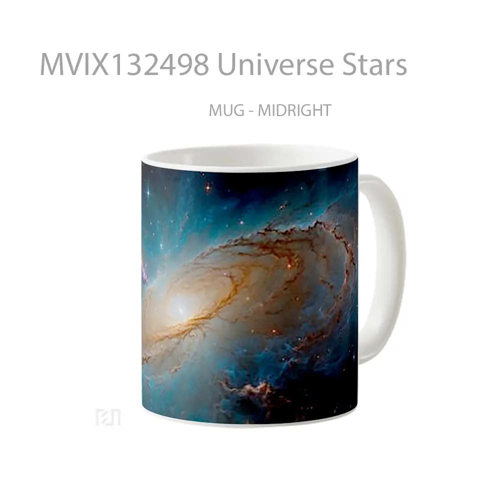 Mug Universe Stars Gelas Astronomi - All-side / Desain