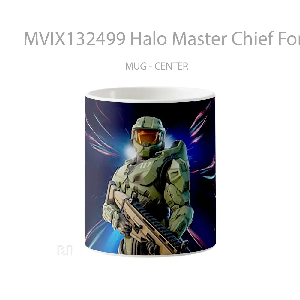 Mug Halo Master Chief Fortnite Cangkir Gamer