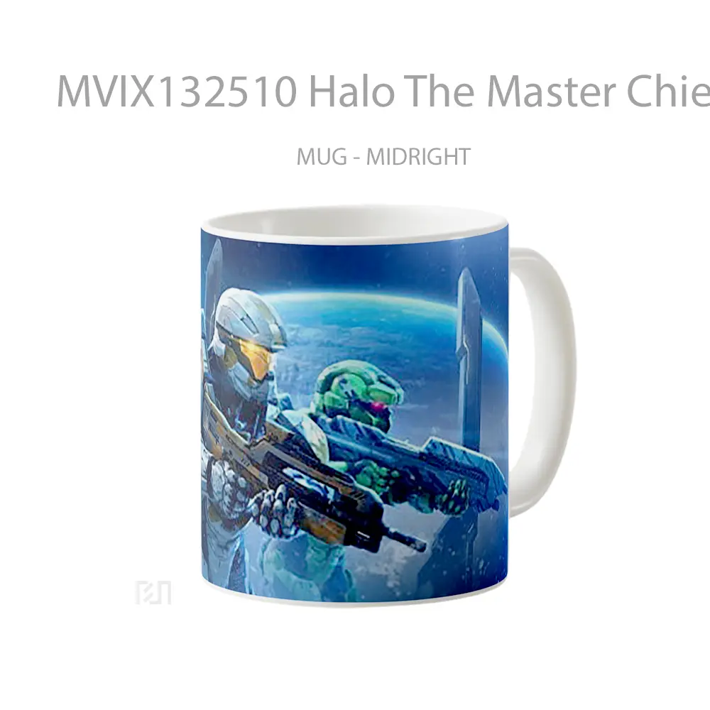Mug Halo The Master Chief Collection V1 Cangkir Gamer - All-side / Desain