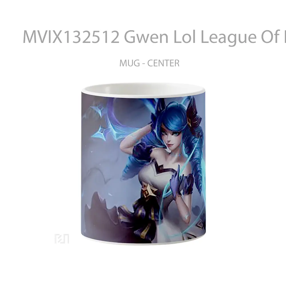 Mug Gwen Lol League Of Legends V1 Cangkir Gamer