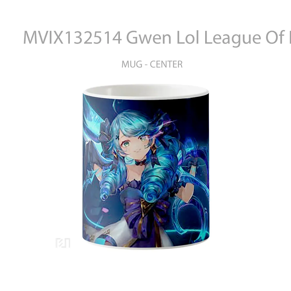 Mug Gwen Lol League Of Legends V2 Cangkir Gamer